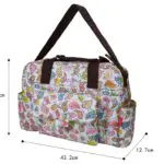 mommore 5pcs/set Nappy Bags Includes Diaper Bag Changing Pad Transparen Mummy Maternity Bag Waterproof Baby Stroller Bag - Image 6