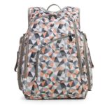 mommore Diaper Backpack Fully-opened Baby Diaper Bag with Changing Pad Baby Diaper Backpacks Nappy Bags Multifunctional Changing - Image 2