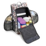 mommore Diaper Backpack Fully-opened Baby Diaper Bag with Changing Pad Baby Diaper Backpacks Nappy Bags Multifunctional Changing - Image 5