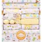 new 2017 Spring & summer neonatal baby gift box 16 pieces set 18 pieces 100% cotton baby clothes set Infants  clothing set sjtts
