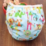 new Unisex One Size Waterproof Adjustable Swim Diaper Pool Pants10-30 lbs Swim Diaper Baby Reusable Washable Pool Cover swimwear - Image 2