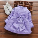 new autumn winter dress baby dress baby princess dress children long-sleeved dress girls thick padded jacket Free shipping 0-2T