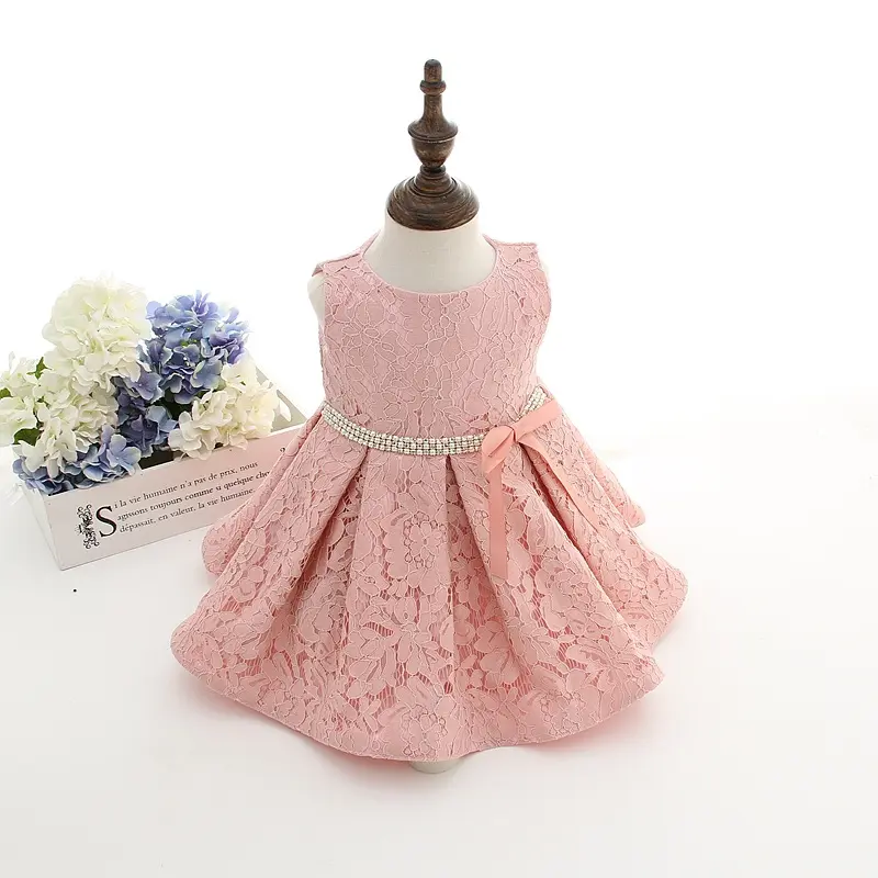 newborn baby girls dress 1 year girl baby birthday dress lace toddler baptism baby dress with hat baby girl christening gowns - Image 4