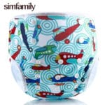 [simfamily]1PC One Size Waterproof Adjustable BabySwim Diaper Pool Pant 10-40lbs Baby Panties Reusable Pool Cover Swimming Trunk