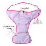 waterproof polyester baby swim diaper for girl;washable baby pool pant for swimming;reusable baby swimming nappy swimming diaper - Image 4