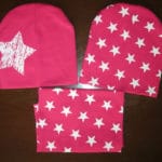 wholesale kid gift  star baby hat scarf two pcs set baby cap infant hats cotton caps - Image 3