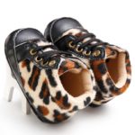 winter Baby shoes Cotton Cloth Kids Girl boys first walker Lace-Up Soft Sole Crib Toddler Newborn Crib footwear imation fur - Image 2